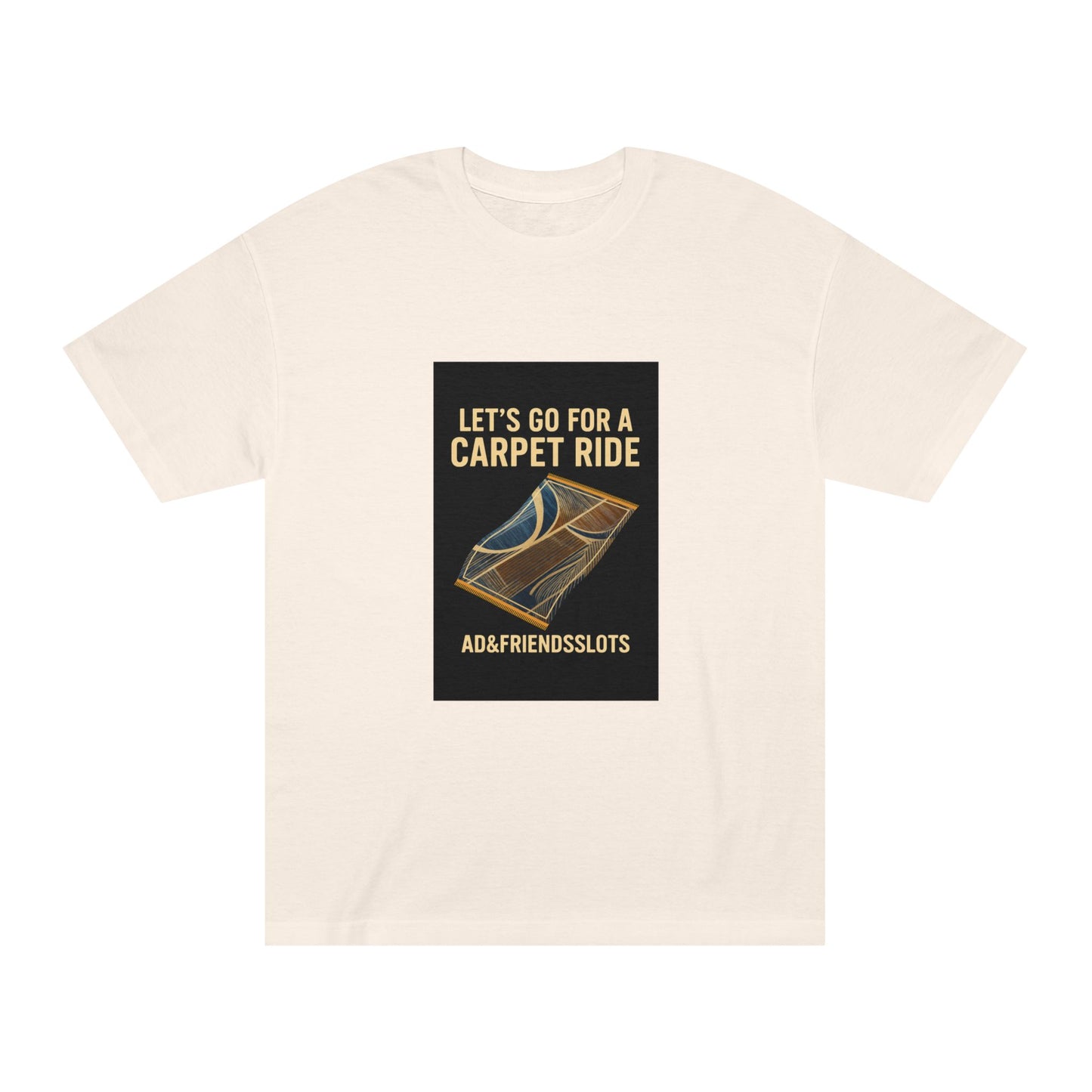 Jack Racino Carpet Ride – AD&FriendsSlots Casino T-Shirt-Unisex