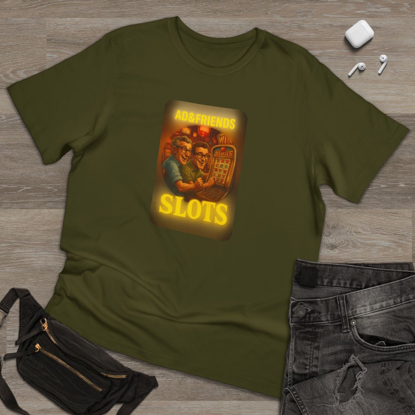 Unisex Deluxe T-shirt AD&Friends Slots