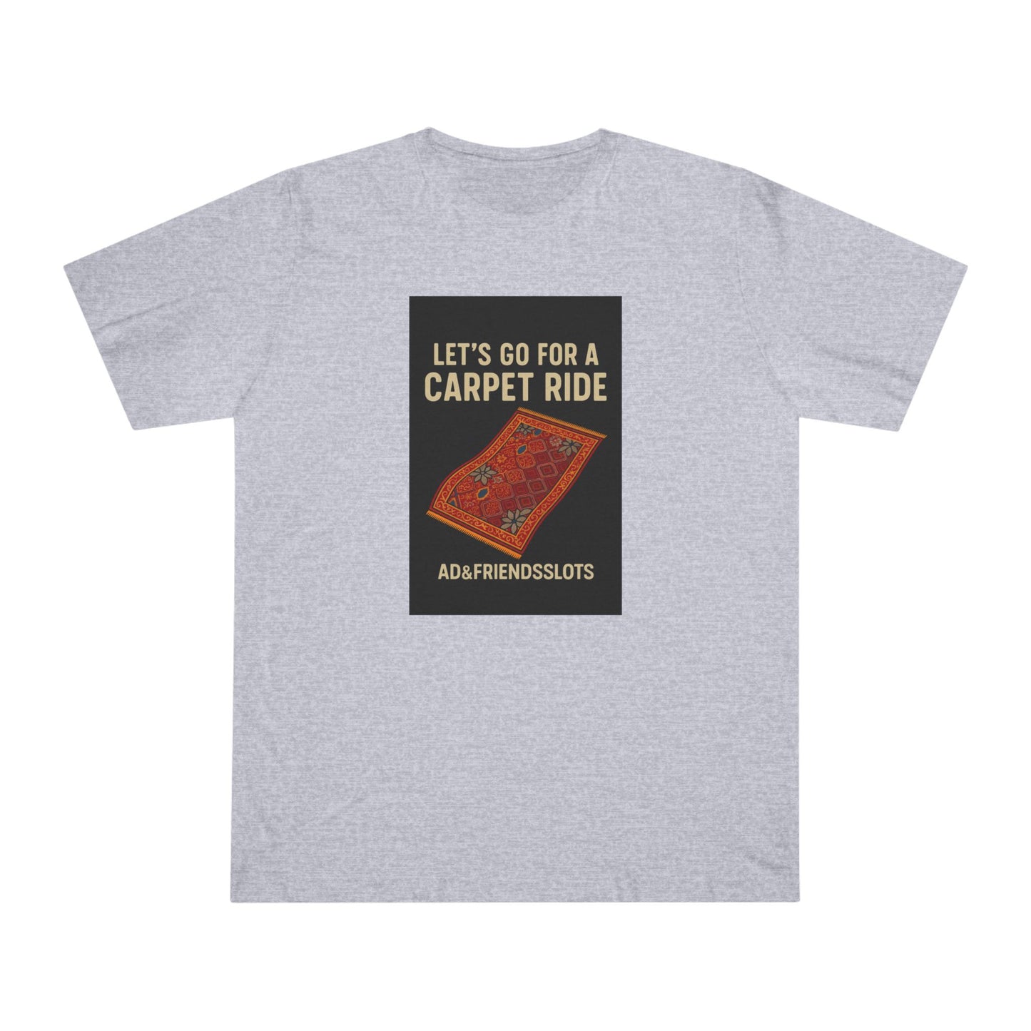 MGM Northfield Carpet Ride at the Casino: Unisex Deluxe T-shirt, Playful Graphic Tee, Fun Gift, Casual Wear, Festival Shirt, Adventure Apparel