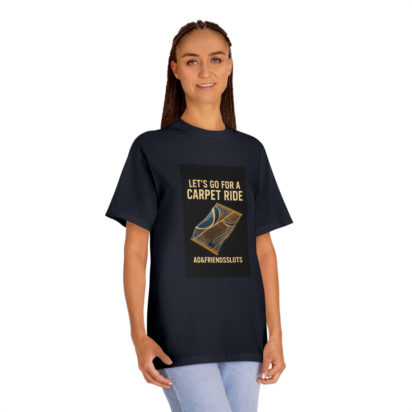 Jack Racino Carpet Ride – AD&FriendsSlots Casino T-Shirt-Unisex