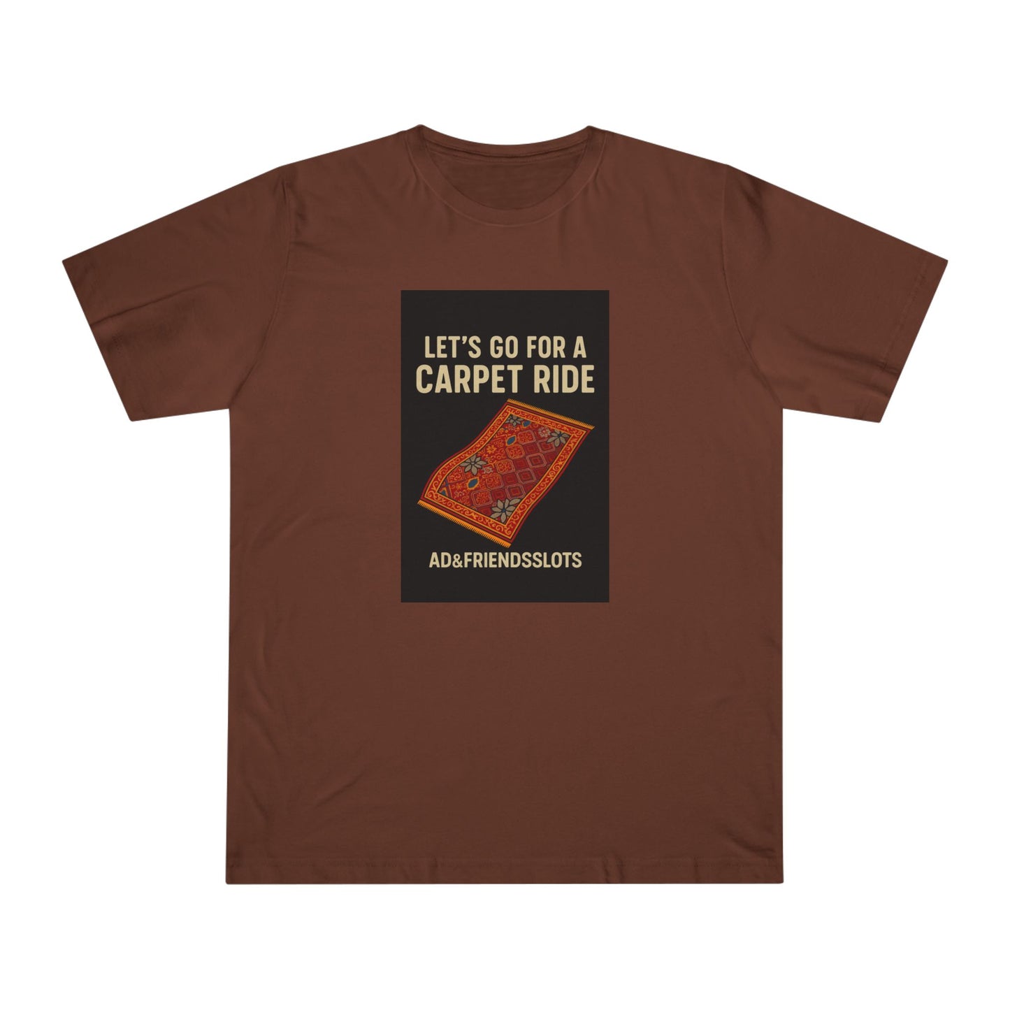 MGM Northfield Carpet Ride at the Casino: Unisex Deluxe T-shirt, Playful Graphic Tee, Fun Gift, Casual Wear, Festival Shirt, Adventure Apparel