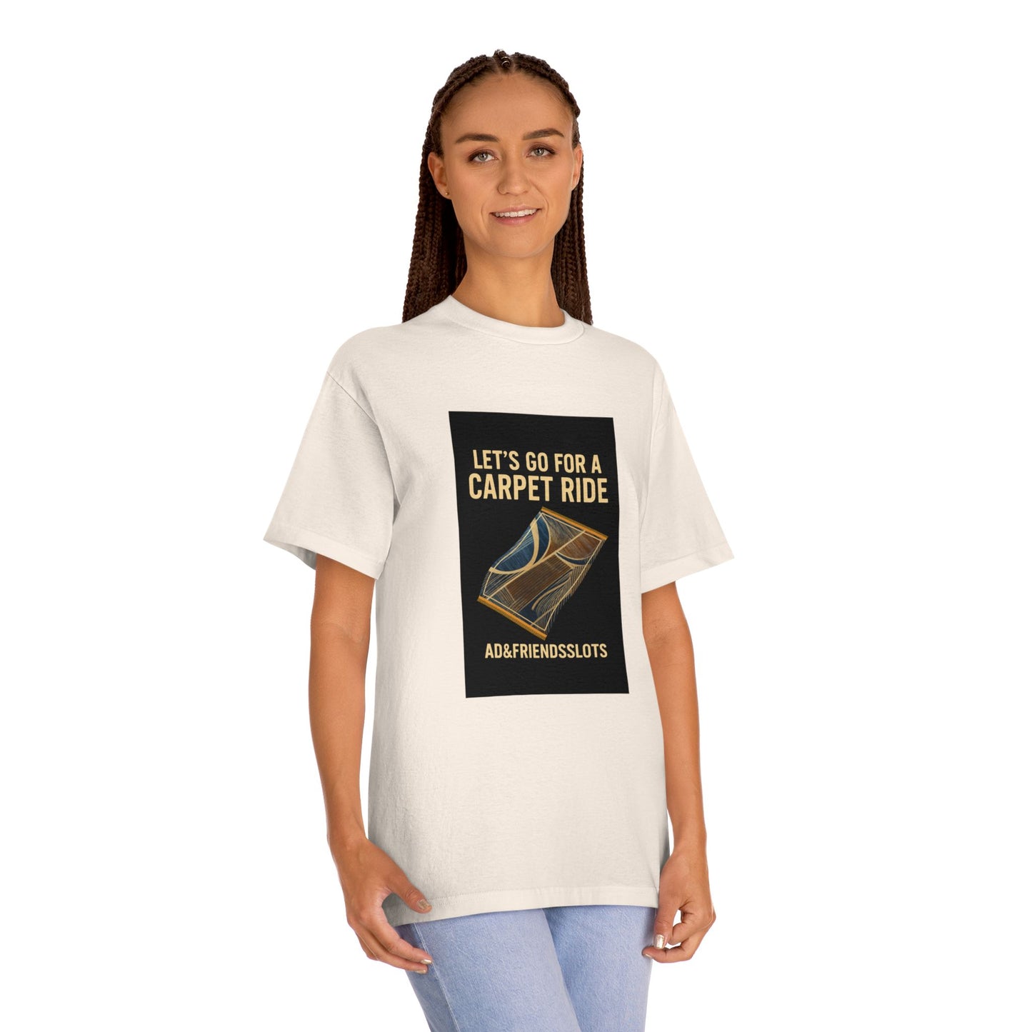 Jack Racino Carpet Ride – AD&FriendsSlots Casino T-Shirt-Unisex