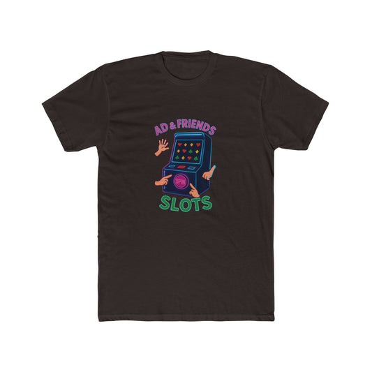 Retro Game Night Unisex Tee, Fun Slot Machine Design, Perfect for Game Lovers, Gifts for Friends, Casual Wear, Birthday Celebrations