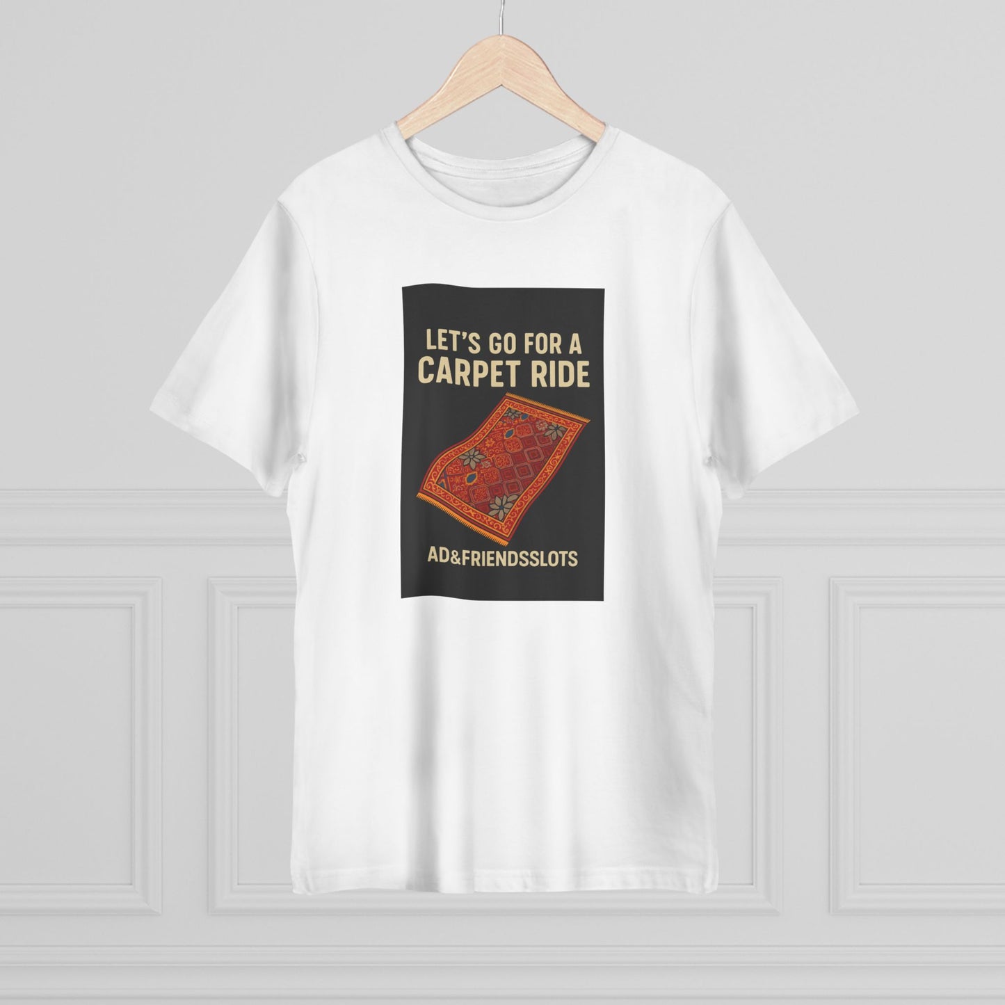 MGM Northfield Carpet Ride at the Casino: Unisex Deluxe T-shirt, Playful Graphic Tee, Fun Gift, Casual Wear, Festival Shirt, Adventure Apparel