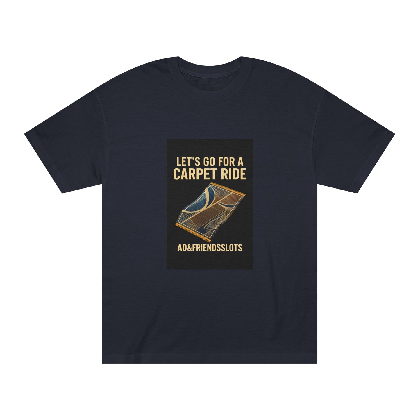 Jack Racino Carpet Ride – AD&FriendsSlots Casino T-Shirt-Unisex