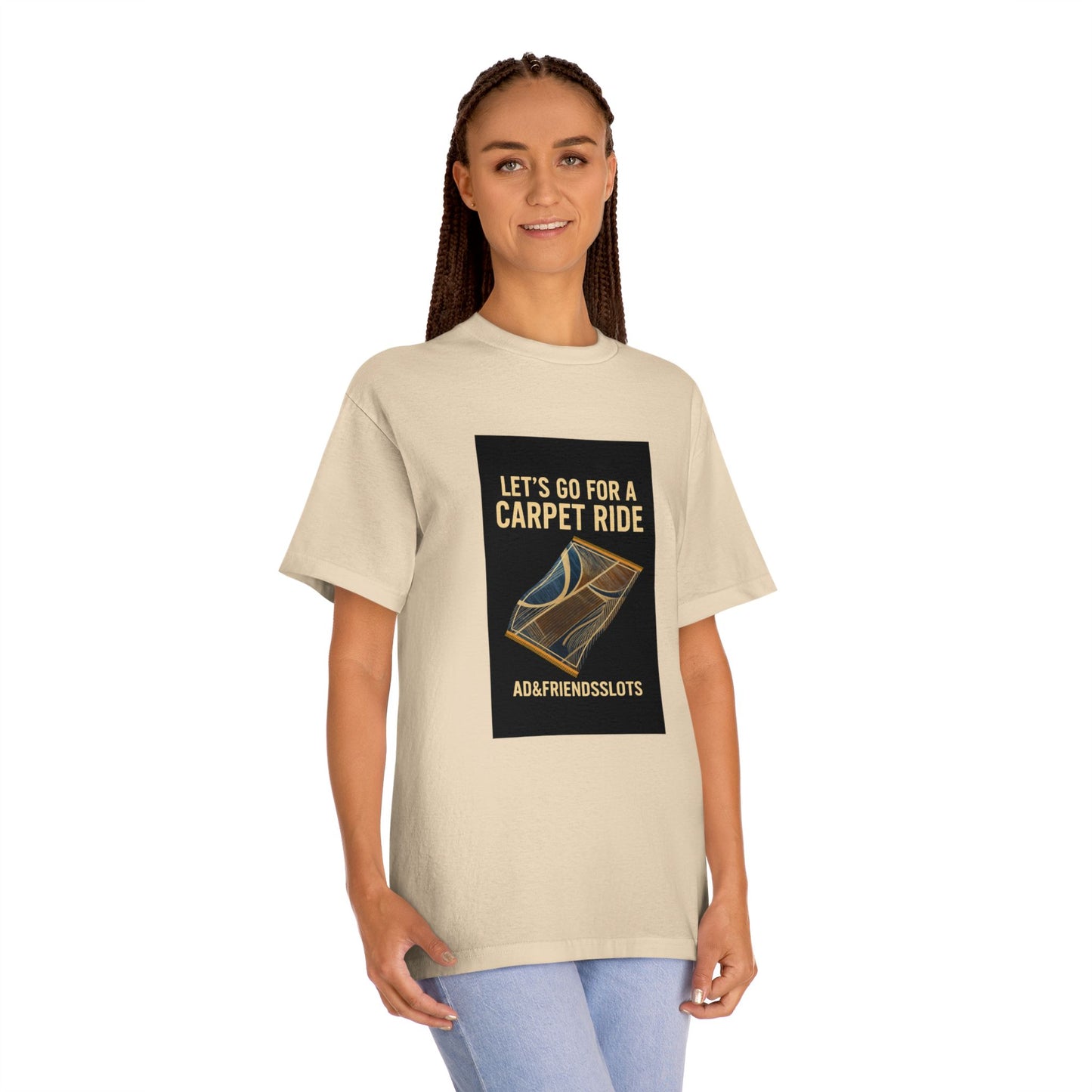 Jack Racino Carpet Ride – AD&FriendsSlots Casino T-Shirt-Unisex