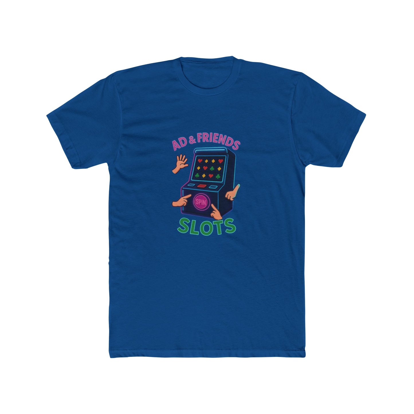 Retro Game Night Unisex Tee, Fun Slot Machine Design, Perfect for Game Lovers, Gifts for Friends, Casual Wear, Birthday Celebrations