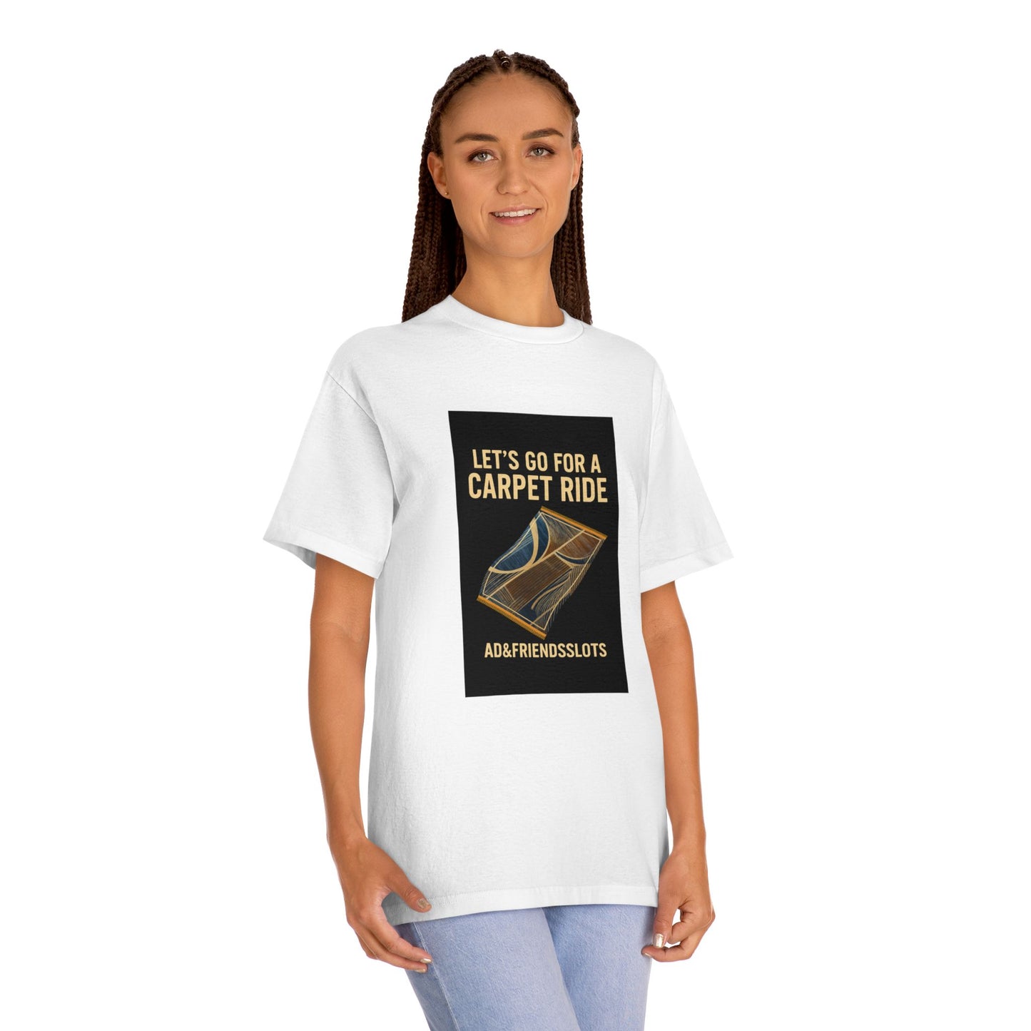 Jack Racino Carpet Ride – AD&FriendsSlots Casino T-Shirt-Unisex