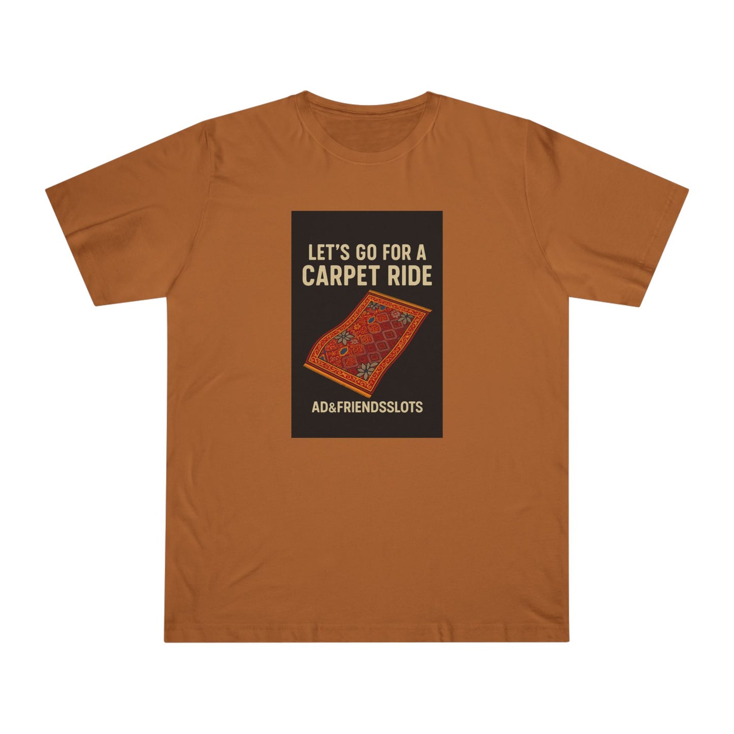 MGM Northfield Carpet Ride at the Casino: Unisex Deluxe T-shirt, Playful Graphic Tee, Fun Gift, Casual Wear, Festival Shirt, Adventure Apparel